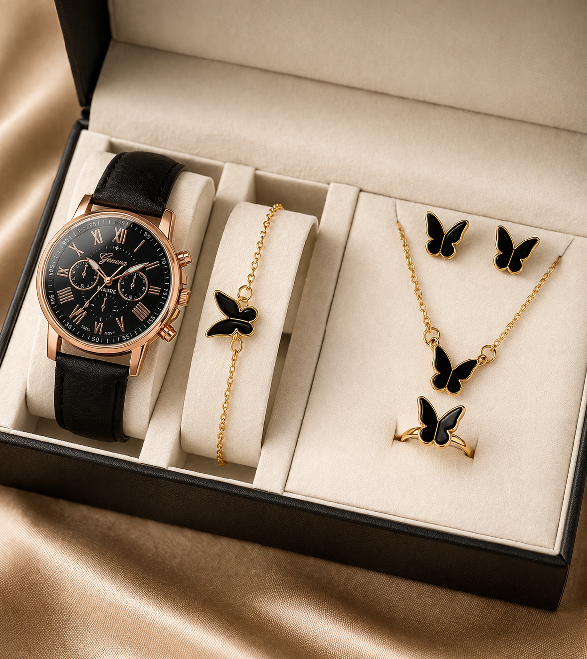 Kit Relógio + Acessórios