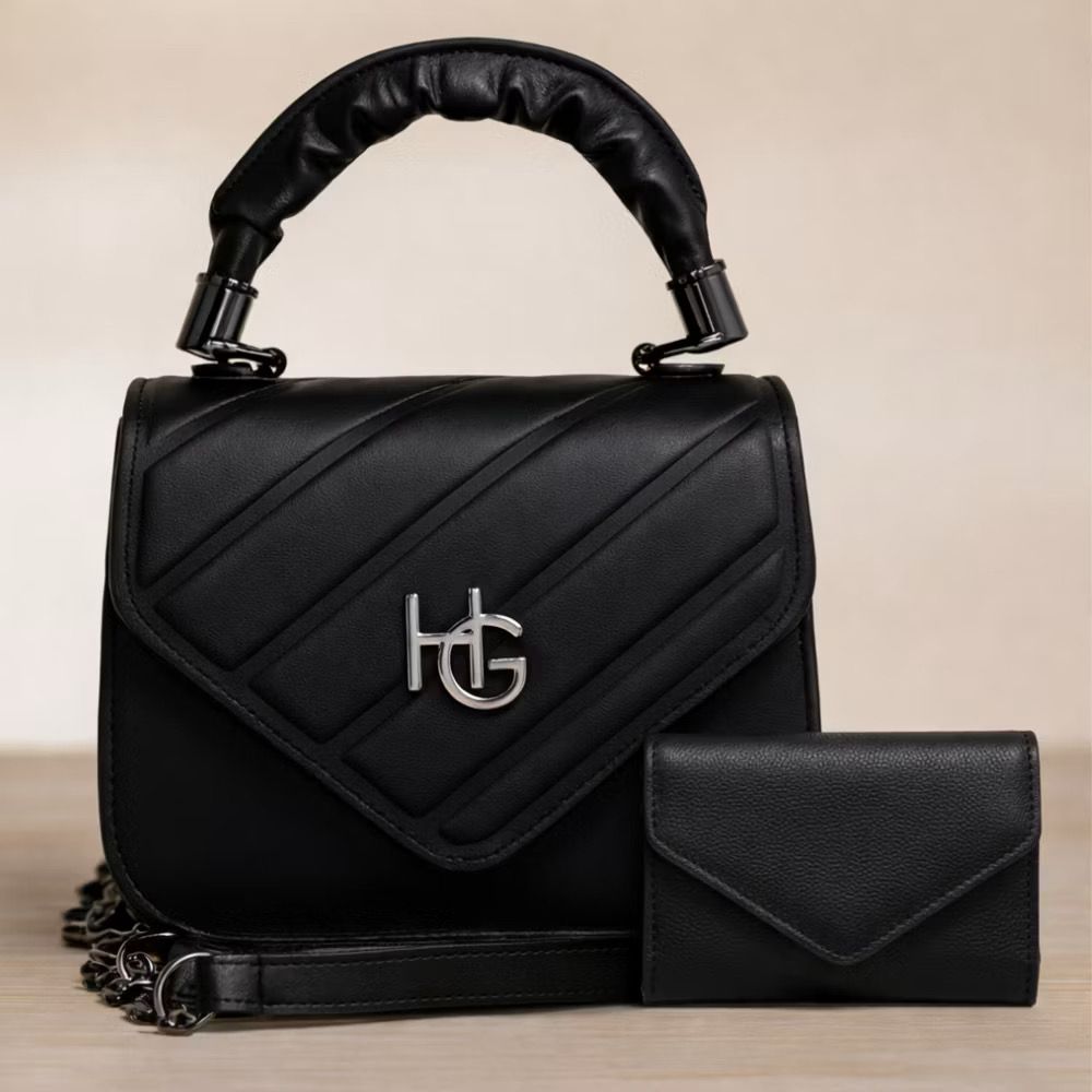 💎 Kit Bolsa Feminina Transversal + Carteira Premium